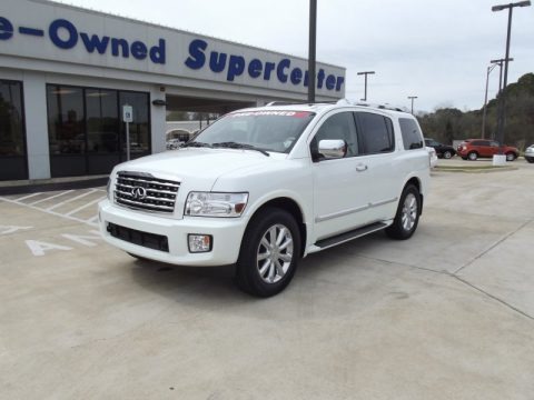 Tuscan White Pearl 2010 Infiniti QX 56