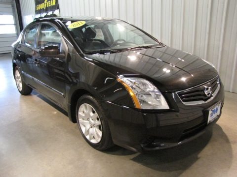 Super Black 2011 Nissan Sentra 2.0 S Super Black 2011 Nissan Sentra 2.0 S