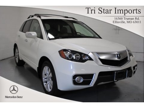 White Diamond Pearl 2010 Acura RDX 
