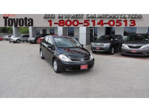 Super Black 2011 Nissan Versa 1.8 S Sedan Super Black 2011 Nissan Versa 1.8 S Sedan