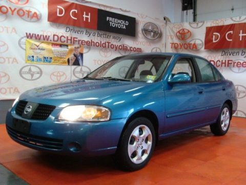 Vibrant Blue 2004 Nissan Sentra 1.8 S Vibrant Blue 2004 Nissan Sentra 1.8 S