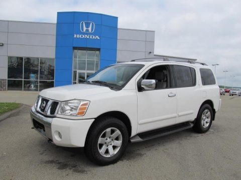 Blizzard White 2004 Nissan Armada LE 4x4 Blizzard White 2004 Nissan Armada LE 4x4