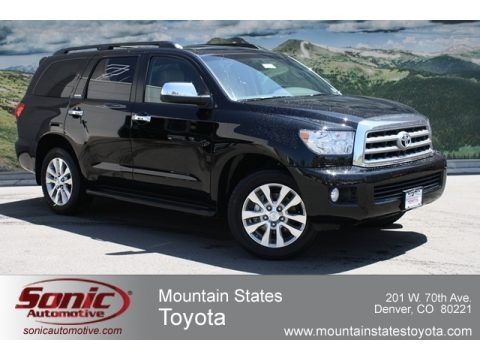 Black 2012 Toyota Sequoia Limited 4WD Black 2012 Toyota Sequoia Limited 4WD