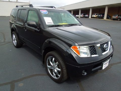 Super Black 2007 Nissan Pathfinder S Super Black 2007 Nissan Pathfinder S