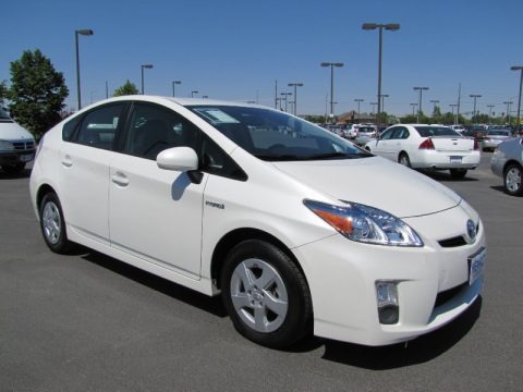 Blizzard White Pearl 2010 Toyota Prius Hybrid II