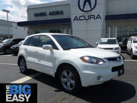 White Diamond Pearl 2007 Acura RDX Technology