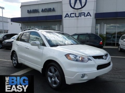 White Diamond Pearl 2007 Acura RDX 