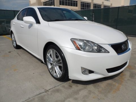 Starfire White Pearl 2008 Lexus IS 250