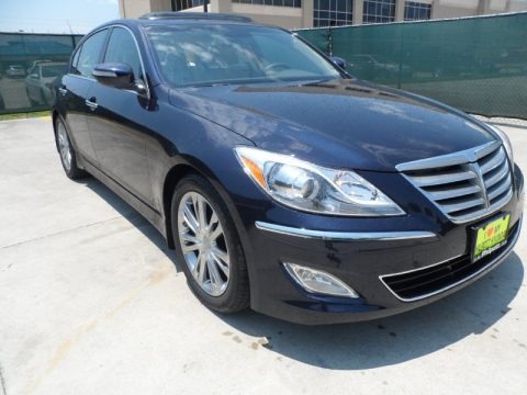 Twilight Blue Pearl 2012 Hyundai Genesis 3.8 Sedan