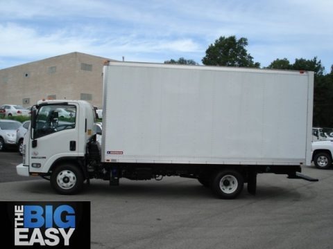 Arctic White 2012 Isuzu N Series Truck NPR HD