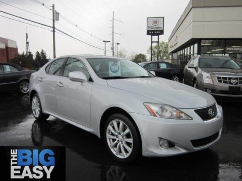Tungsten Pearl 2007 Lexus IS 250 AWD