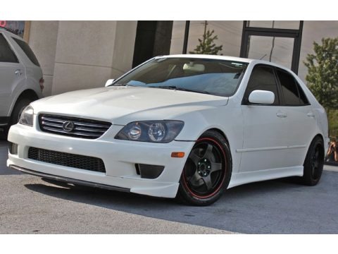 Crystal White 2005 Lexus IS 300