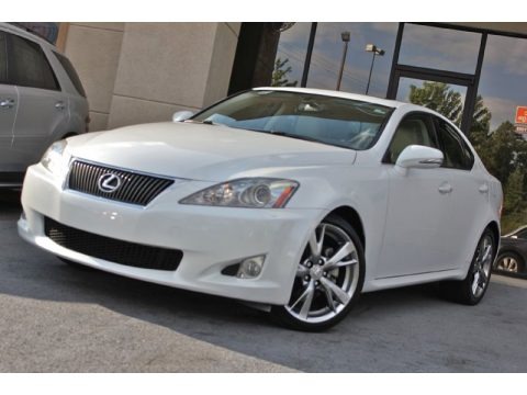 Starfire White Pearl 2009 Lexus IS 250