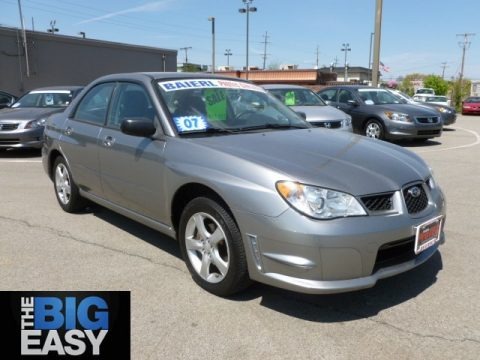 Urban Gray Metallic 2007 Subaru Impreza 2.5i Sedan Urban Gray Metallic 2007 Subaru Impreza 2.5i Sedan