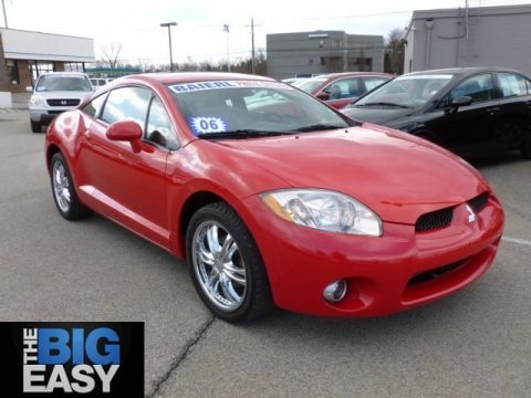 Pure Red 2006 Mitsubishi Eclipse GT Coupe