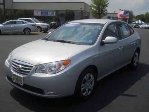 Liquid Silver 2010 Hyundai Elantra GLS
