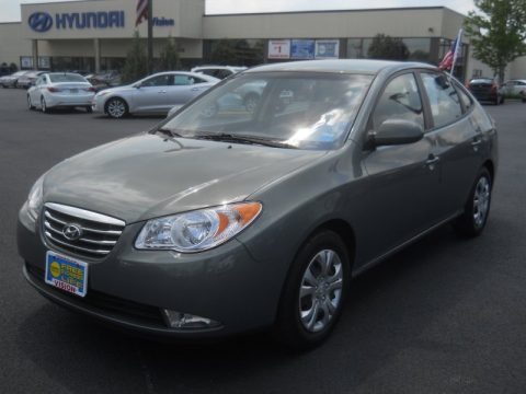 Carbon Gray Mist 2010 Hyundai Elantra GLS