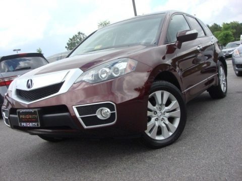 Basque Red Pearl 2010 Acura RDX SH-AWD Technology