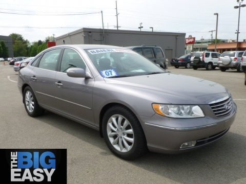 Steel Gray Metallic 2007 Hyundai Azera Limited Steel Gray Metallic 2007 Hyundai Azera Limited