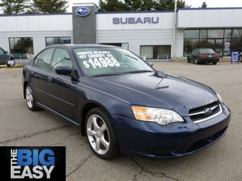 Regal Blue Pearl 2007 Subaru Legacy 2.5i Sedan Regal Blue Pearl 2007 Subaru Legacy 2.5i Sedan