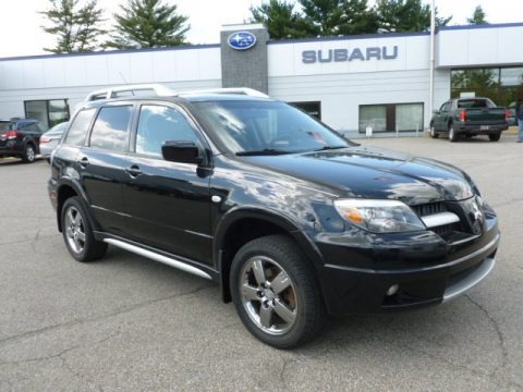 Labrador Black Pearl 2006 Mitsubishi Outlander SE 4WD Labrador Black Pearl 2006 Mitsubishi Outlander SE 4WD