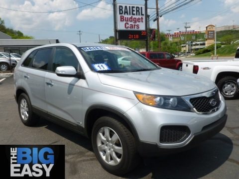 Bright Silver 2011 Kia Sorento LX AWD Bright Silver 2011 Kia Sorento LX AWD