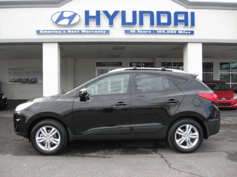 Ash Black 2012 Hyundai Tucson GLS