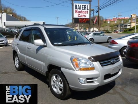Steel Silver Metallic 2008 Kia Sportage EX V6 4x4