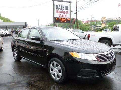 Ebony Black 2010 Kia Optima LX Ebony Black 2010 Kia Optima LX