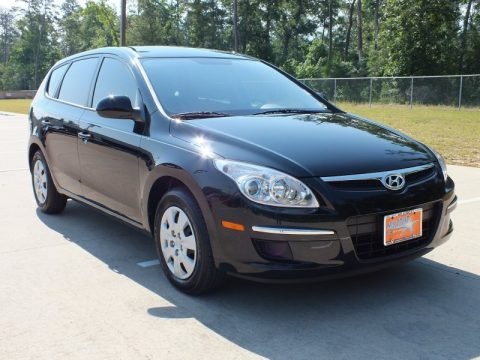 Midnight Black 2012 Hyundai Elantra GLS