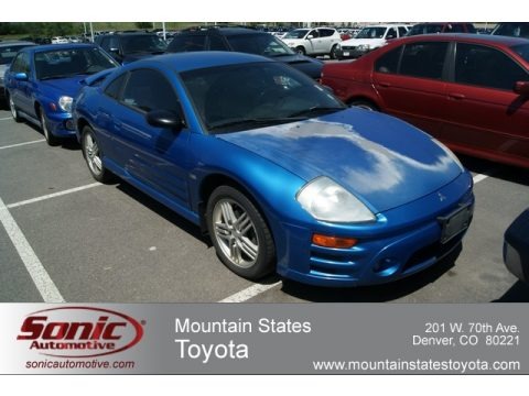 Flash Blue Pearl 2003 Mitsubishi Eclipse GT Coupe