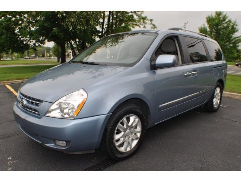Glacier Blue 2010 Kia Sedona EX Glacier Blue 2010 Kia Sedona EX