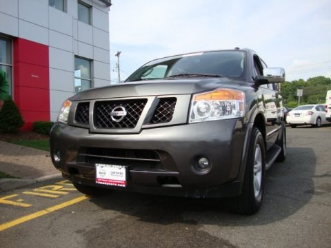 Smoke Gray 2011 Nissan Armada SV 4WD Smoke Gray 2011 Nissan Armada SV 4WD