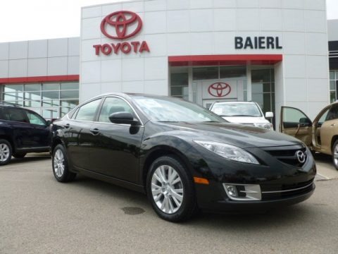 Ebony Black 2009 Mazda MAZDA6 i Touring Ebony Black 2009 Mazda MAZDA6 i Touring