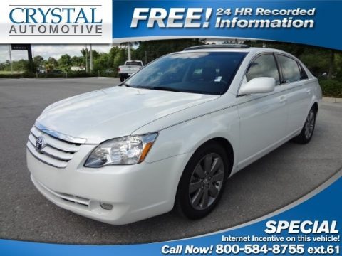 Blizzard White Pearl 2007 Toyota Avalon Touring