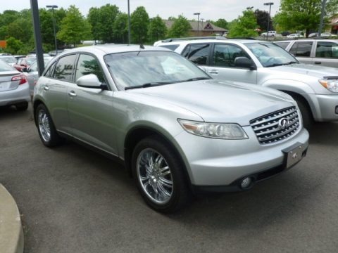 Brilliant Silver Metallic 2003 Infiniti FX 35 AWD Brilliant Silver Metallic 2003 Infiniti FX 35 AWD