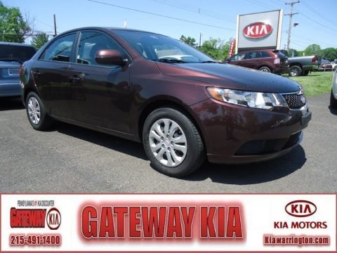 Dark Cherry 2011 Kia Forte EX Dark Cherry 2011 Kia Forte EX