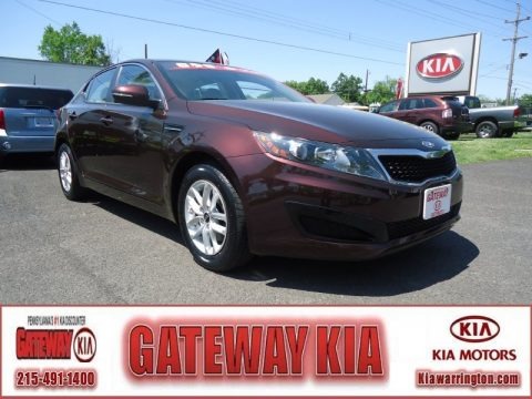 Dark Cherry 2011 Kia Optima LX Dark Cherry 2011 Kia Optima LX
