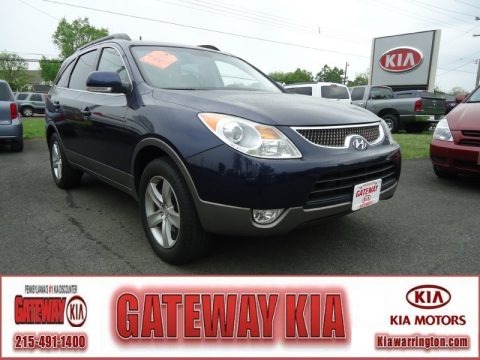 Deep Blue 2007 Hyundai Veracruz GLS AWD Deep Blue 2007 Hyundai Veracruz GLS AWD