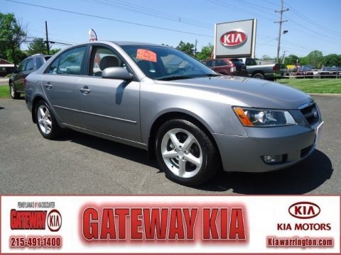 Silver Blue 2007 Hyundai Sonata SE V6 Silver Blue 2007 Hyundai Sonata SE V6