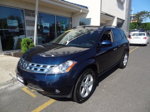 Midnight Blue Pearl 2004 Nissan Murano SL AWD Midnight Blue Pearl 2004 Nissan Murano SL AWD