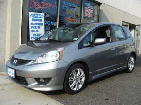 Storm Silver Metallic 2009 Honda Fit Sport
