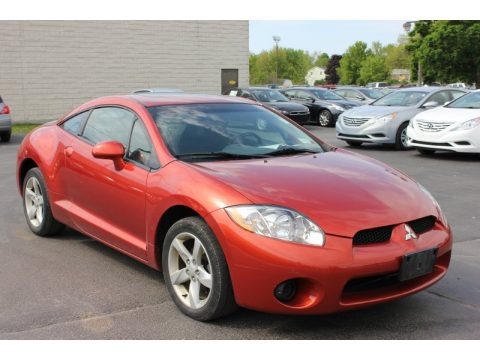 Sunset Orange Pearlescent 2006 Mitsubishi Eclipse GS Coupe