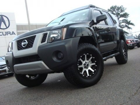 Super Black 2011 Nissan Xterra X 4x4 Super Black 2011 Nissan Xterra X 4x4