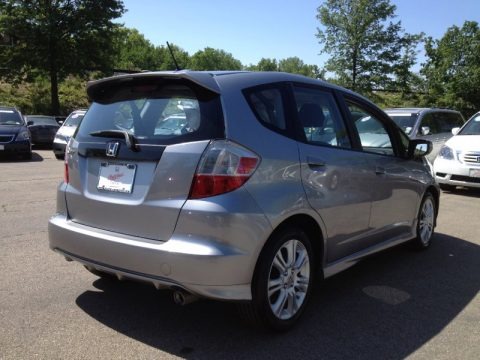 Storm Silver Metallic 2010 Honda Fit Sport