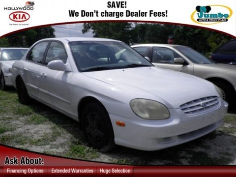 Noble White 1999 Hyundai Sonata GLS V6 Noble White 1999 Hyundai Sonata GLS V6