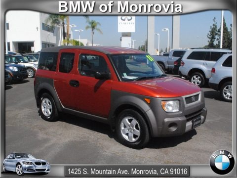 Sunset Orange Pearl 2003 Honda Element EX