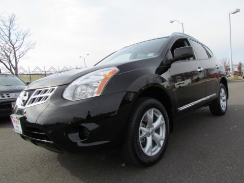 Wicked Black 2011 Nissan Rogue SV AWD Wicked Black 2011 Nissan Rogue SV AWD