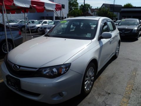 Satin White Pearl 2010 Subaru Impreza 2.5i Premium Wagon Satin White Pearl 2010 Subaru Impreza 2.5i Premium Wagon