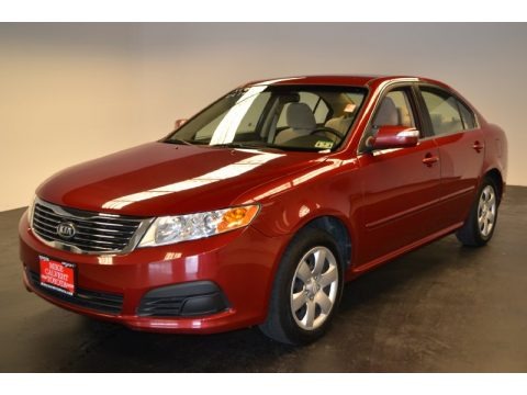 Spicy Red 2010 Kia Optima LX Spicy Red 2010 Kia Optima LX